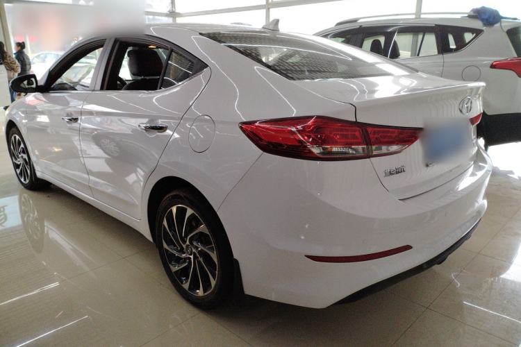 Used Hyundai Elantra (6th Generation / Lingdong) 2019 1.4T Dual-Clutch Xuan Dong · Dynamic Model Rear Left 45 Deg