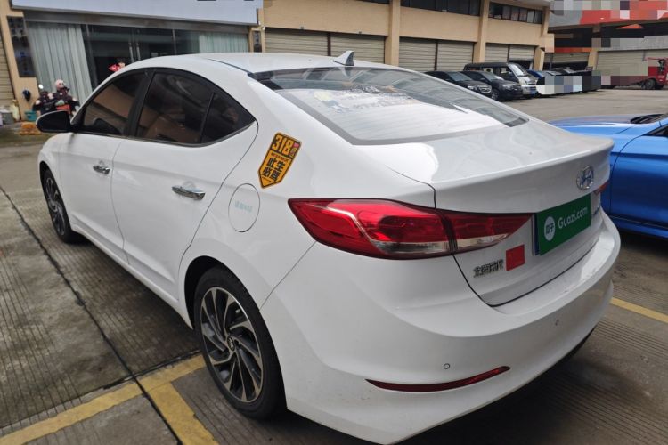 Used Hyundai Elantra (6th Generation / Lingdong) 2019 1.5L CVT ZhiXuan – Elite Version Rear Left 45 Deg