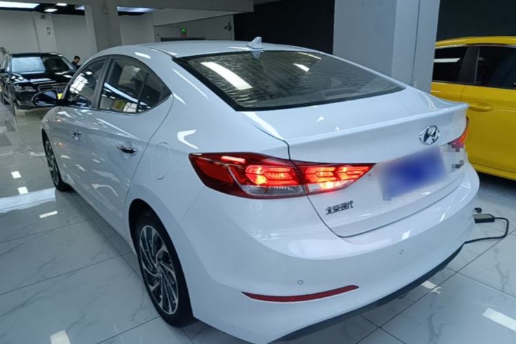 Used Hyundai Elantra (6th Generation / Lingdong) 2019 1.4T Dual-Clutch Xuan Dong · Dynamic Model Rear Left 45 Deg