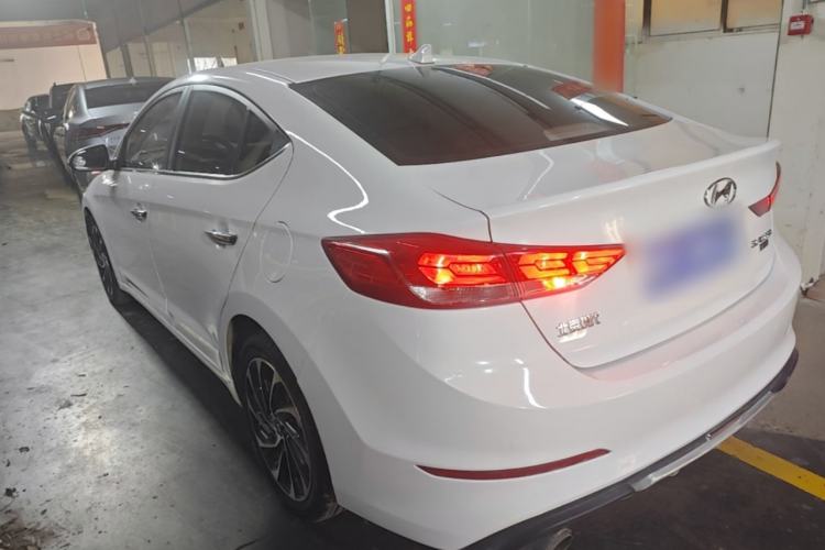 Used Hyundai Elantra (6th Generation / Lingdong) 2019 1.4T Dual-Clutch Xuan Dong · Dynamic Model Rear Left 45 Deg