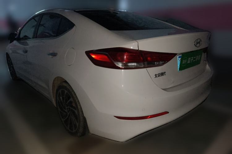 Used Hyundai Elantra (6th Generation / Lingdong) 2019 1.4T Dual-Clutch Xuan Dong · Dynamic Model Rear Left 45 Deg
