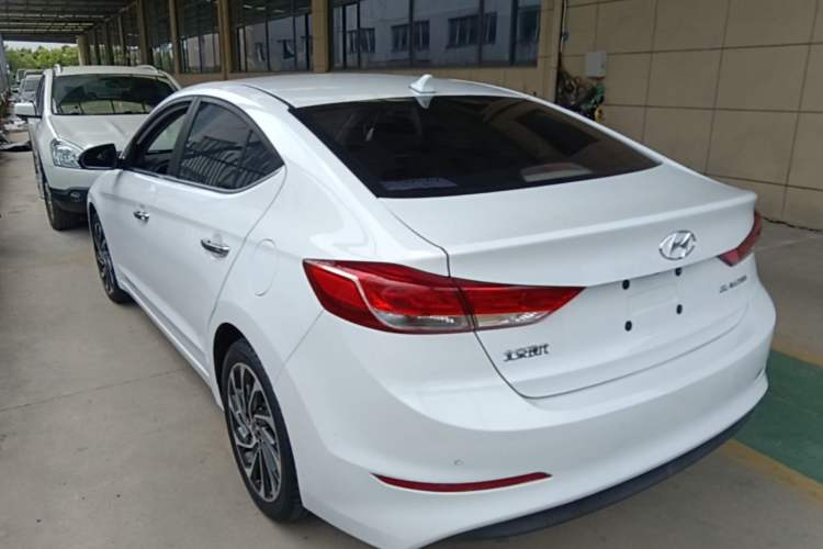Used Hyundai Elantra (6th Generation / Lingdong) 2019 1.5L CVT ZhiXuan – Elite Version Rear Left 45 Deg