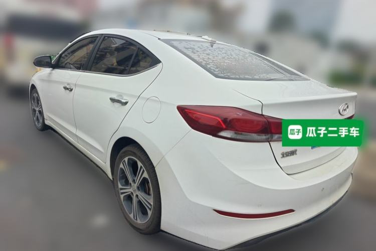 Used Hyundai Elantra (6th Generation / Lingdong) 2019 1.4T Dual-Clutch Xuan Dong · Dynamic Model Rear Left 45 Deg