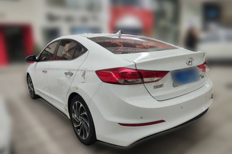 Used Hyundai Elantra (6th Generation / Lingdong) 2019 1.4T Dual-Clutch Xuan Dong · Dynamic Model Rear Left 45 Deg