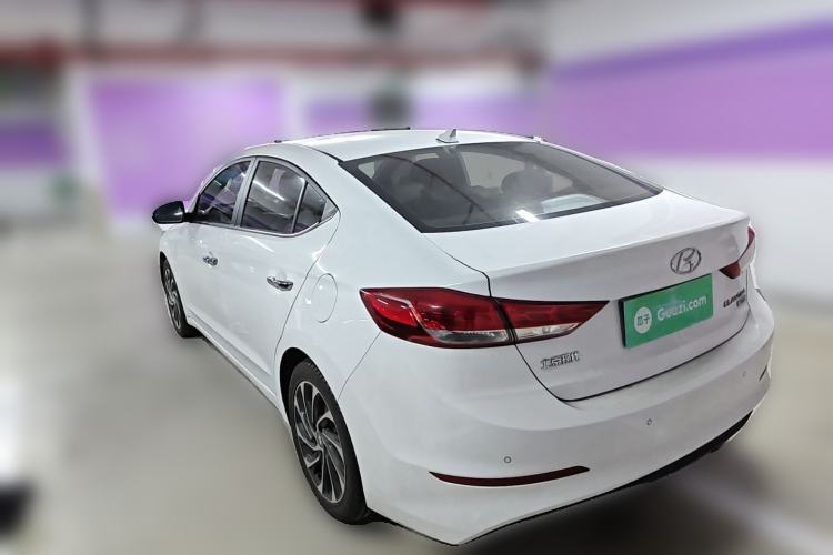 Used Hyundai Elantra (6th Generation / Lingdong) 2019 1.4T Dual-Clutch Xuan Dong · Dynamic Model Rear Left 45 Deg