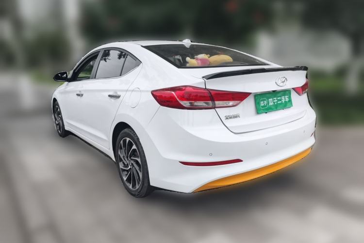 Used Hyundai Elantra (6th Generation / Lingdong) 2019 1.5L CVT ZhiXuan – Elite Version Rear Left 45 Deg