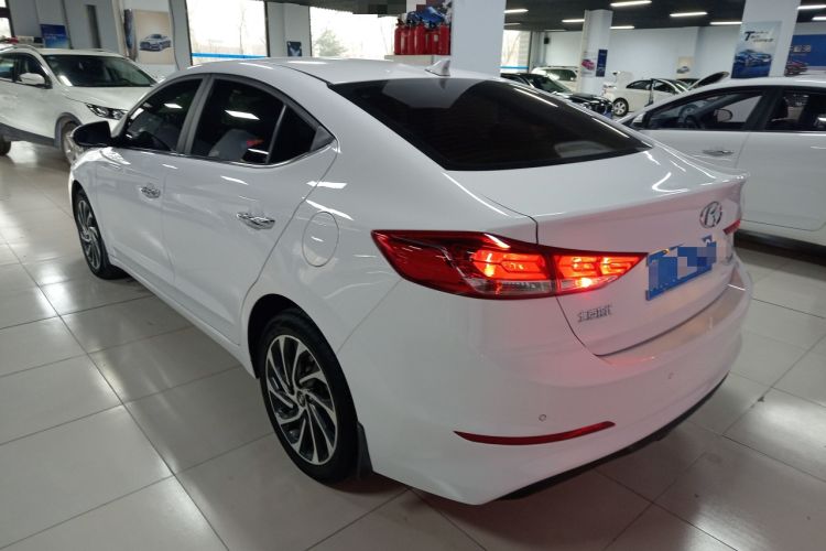 Used Hyundai Elantra (6th Generation / Lingdong) 2019 1.4T Dual-Clutch Xuan Dong · Dynamic Model Rear Left 45 Deg