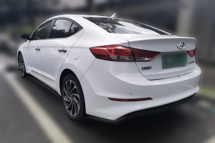 Used Hyundai Elantra (6th Generation / Lingdong) 2019 1.5L CVT ZhiXuan – Elite Version Rear Left 45 Deg