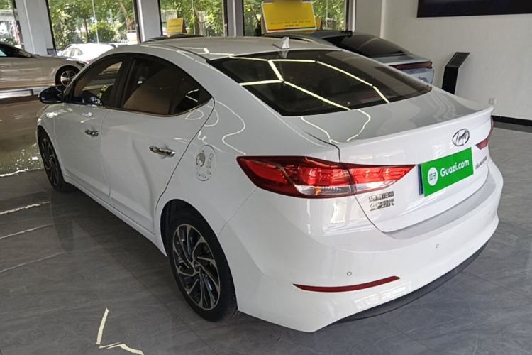 Used Hyundai Elantra (6th Generation / Lingdong) 2019 1.5L CVT ZhiXuan – Elite Version Rear Left 45 Deg