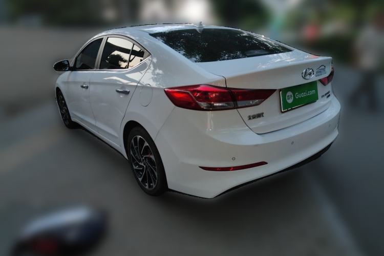 Used Hyundai Elantra (6th Generation / Lingdong) 2019 1.4T Dual-Clutch Xuan Dong · Dynamic Model Rear Left 45 Deg