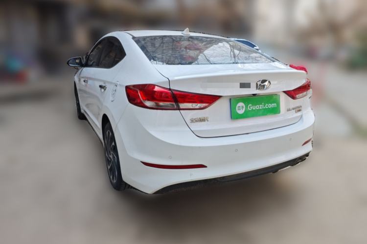 Used Hyundai Elantra (6th Generation / Lingdong) 2019 1.4T Dual-Clutch Xuan Dong · Dynamic Model Rear Left 45 Deg