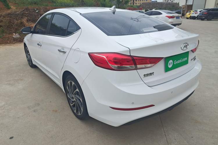 Used Hyundai Elantra (6th Generation / Lingdong) 2019 1.4T Dual-Clutch Xuan Dong · Dynamic Model Rear Left 45 Deg