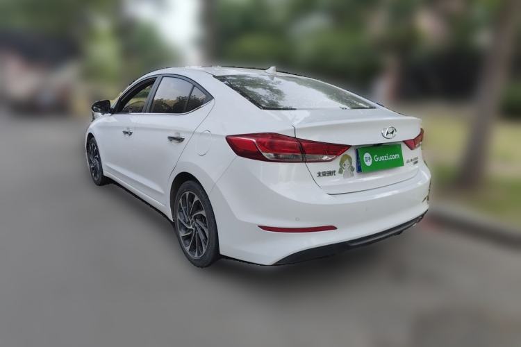 Used Hyundai Elantra (6th Generation / Lingdong) 2019 1.4T Dual-Clutch Xuan Dong · Dynamic Model Rear Left 45 Deg