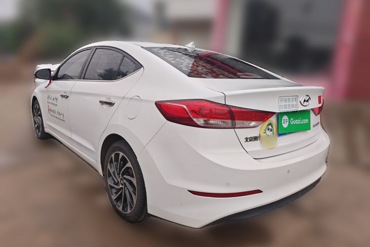 Used Hyundai Elantra (6th Generation / Lingdong) 2019 1.5L CVT ZhiXuan – Elite Version Rear Left 45 Deg