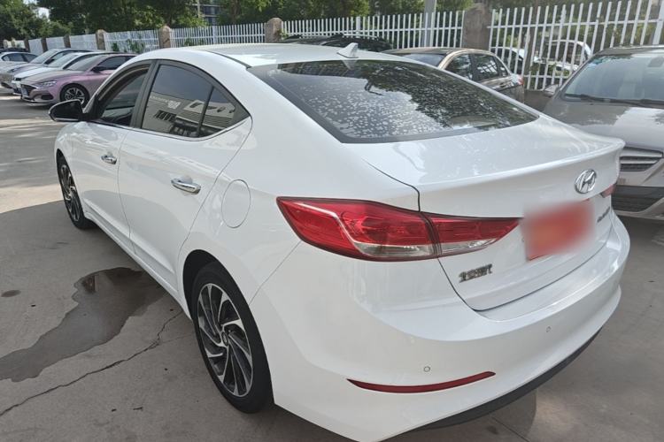 Used Hyundai Elantra (6th Generation / Lingdong) 2019 1.5L CVT ZhiXuan – Elite Version Rear Left 45 Deg