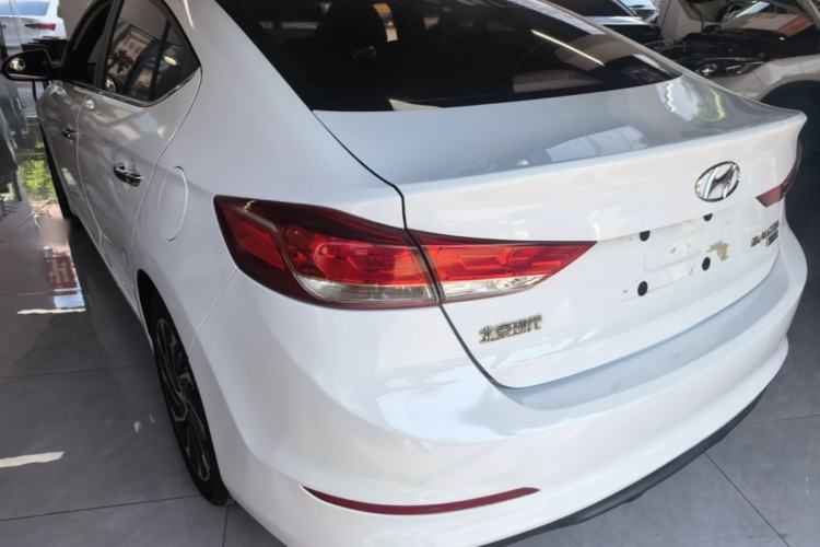 Used Hyundai Elantra (6th Generation / Lingdong) 2019 1.4T Dual-Clutch Xuan Dong · Dynamic Model Rear Left 45 Deg