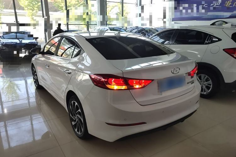 Used Hyundai Elantra (6th Generation / Lingdong) 2019 1.4T Dual-Clutch Xuan Dong · Dynamic Model Rear Left 45 Deg