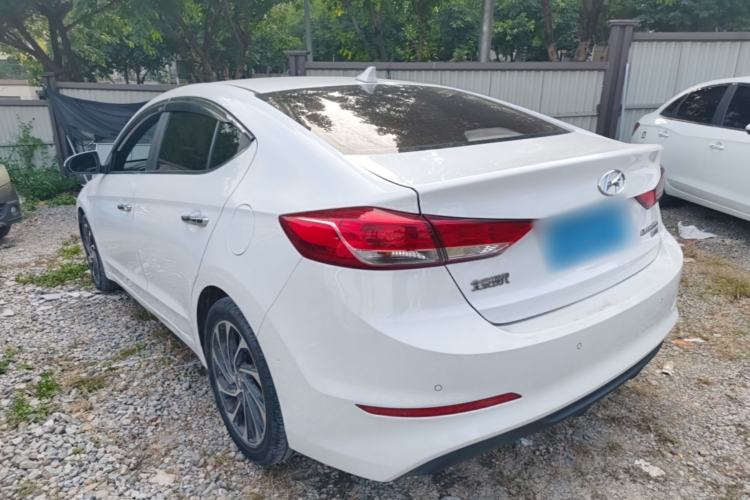 Used Hyundai Elantra (6th Generation / Lingdong) 2019 1.4T Dual-Clutch Xuan Dong · Dynamic Model Rear Left 45 Deg