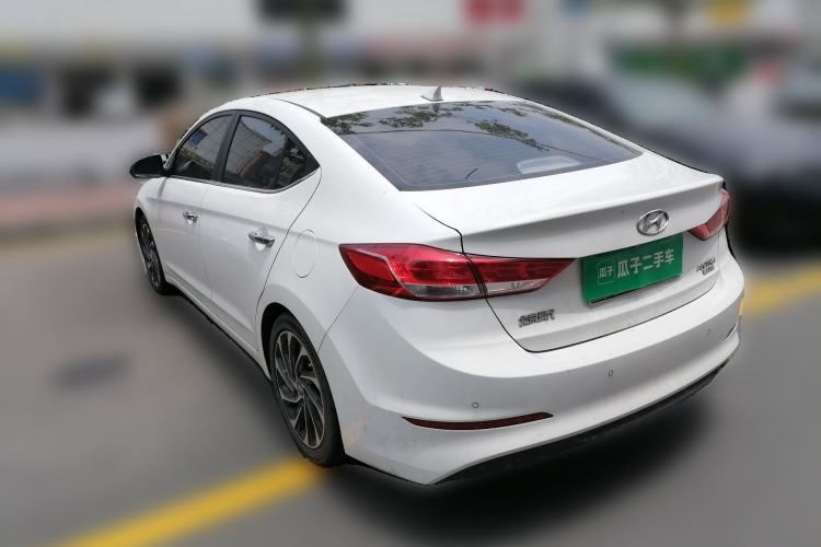 Used Hyundai Elantra (6th Generation / Lingdong) 2019 1.4T Dual-Clutch Xuan Dong · Dynamic Model Rear Left 45 Deg