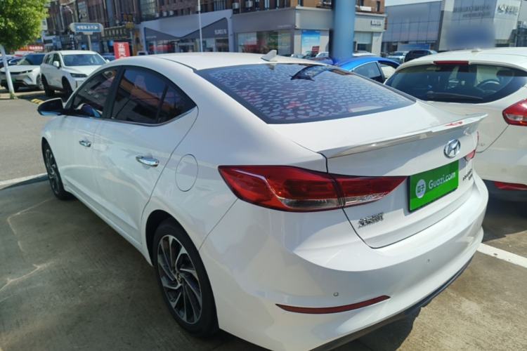 Used Hyundai Elantra (6th Generation / Lingdong) 2019 1.4T Dual-Clutch Xuan Dong · Dynamic Model Rear Left 45 Deg