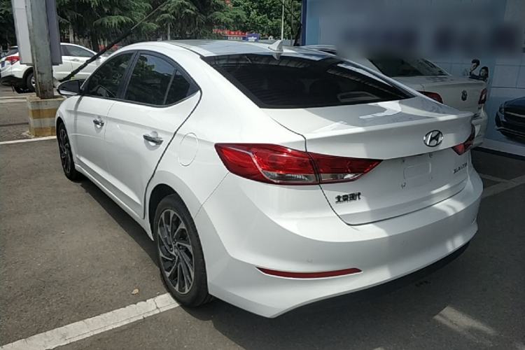 Used Hyundai Elantra (6th Generation / Lingdong) 2019 1.5L CVT ZhiXuan – Elite Version Rear Left 45 Deg