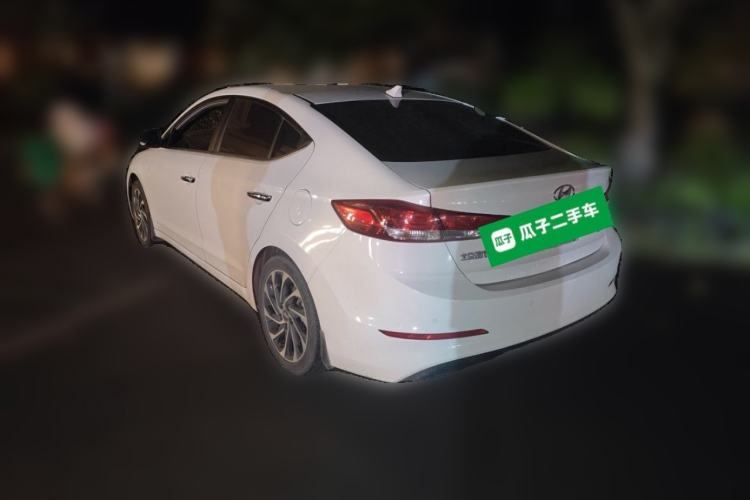 Used Hyundai Elantra (6th Generation / Lingdong) 2019 1.4T Dual-Clutch Xuan Dong · Dynamic Model Rear Left 45 Deg