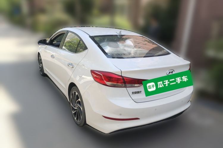 Used Hyundai Elantra (6th Generation / Lingdong) 2019 1.4T Dual-Clutch Xuan Dong · Dynamic Model Rear Left 45 Deg