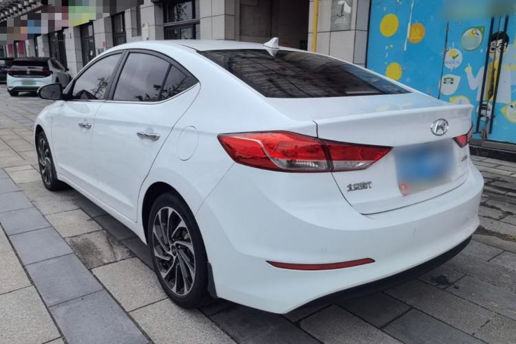 Used Hyundai Elantra (6th Generation / Lingdong) 2019 1.5L CVT ZhiXuan – Elite Version Rear Left 45 Deg