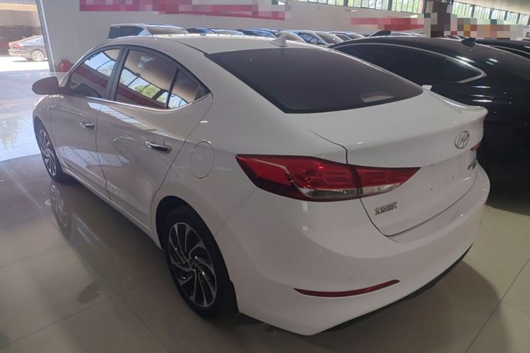 Used Hyundai Elantra (6th Generation / Lingdong) 2019 1.4T Dual-Clutch Xuan Dong · Dynamic Model Rear Left 45 Deg