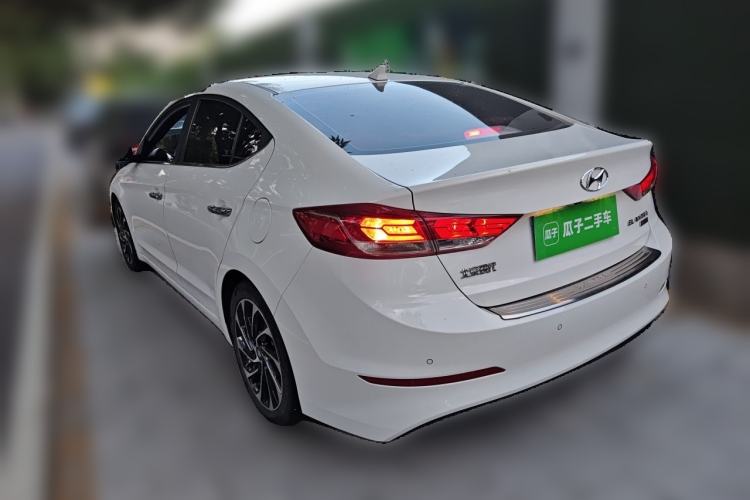 Used Hyundai Elantra (6th Generation / Lingdong) 2019 1.4T Dual-Clutch Xuan Dong · Dynamic Model Rear Left 45 Deg