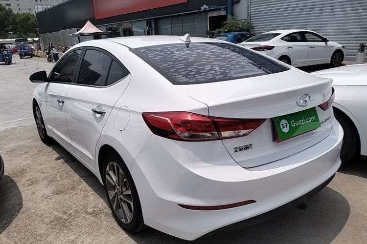Used Hyundai Elantra (6th Generation / Lingdong) 2019 1.5L CVT ZhiXuan – Elite Version Rear Left 45 Deg