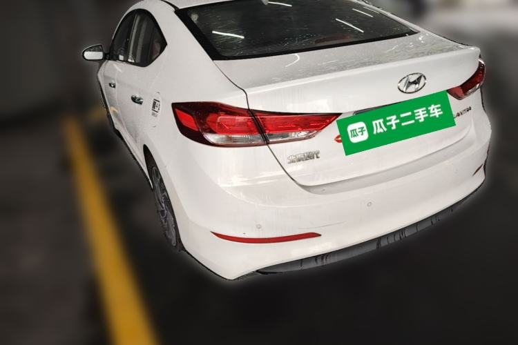Used Hyundai Elantra (6th Generation / Lingdong) 2019 1.5L CVT ZhiXuan – Elite Version Rear Left 45 Deg