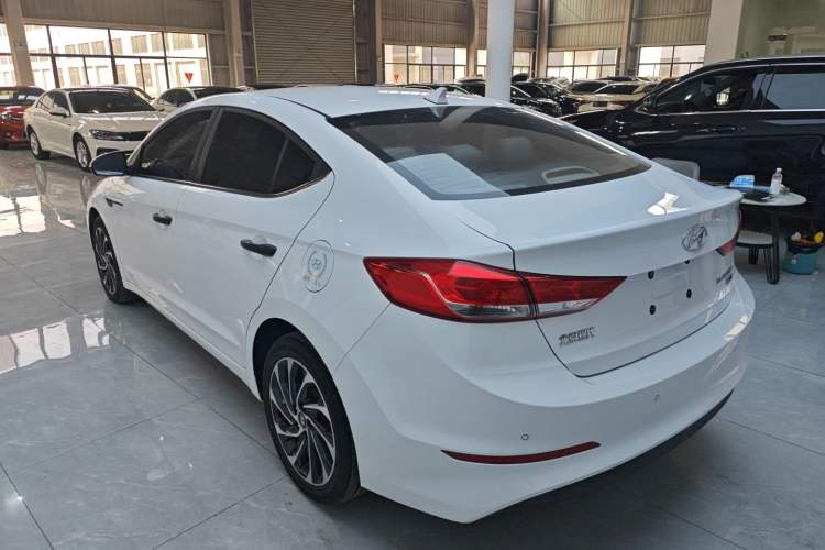 Used Hyundai Elantra (6th Generation / Lingdong) 2019 1.5L CVT ZhiXuan – Elite Version Rear Left 45 Deg