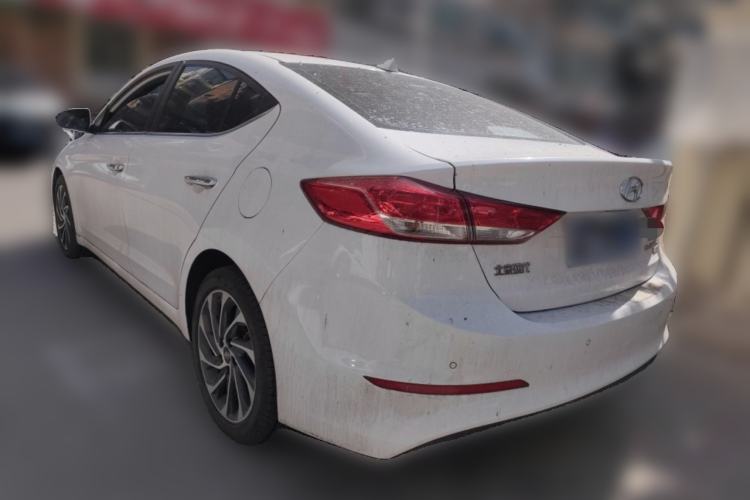 Used Hyundai Elantra (6th Generation / Lingdong) 2019 1.4T Dual-Clutch Xuan Dong · Dynamic Model Rear Left 45 Deg