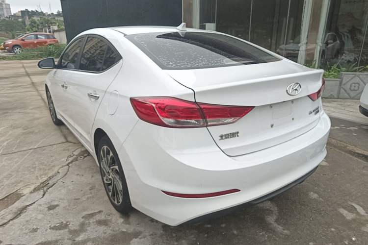 Used Hyundai Elantra (6th Generation / Lingdong) 2019 1.4T Dual-Clutch Xuan Dong · Dynamic Model Rear Left 45 Deg