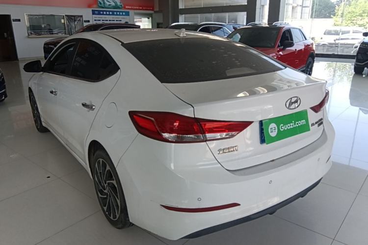 Used Hyundai Elantra (6th Generation / Lingdong) 2019 1.4T Dual-Clutch Xuan Dong · Dynamic Model Rear Left 45 Deg