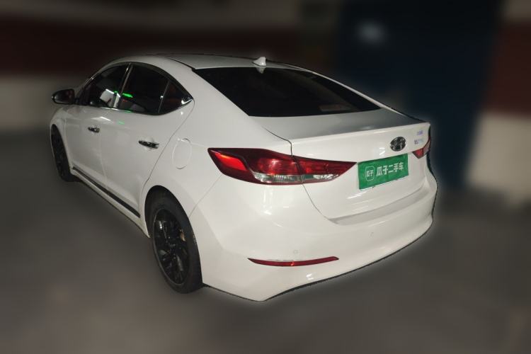 Used Hyundai Elantra (6th Generation / Lingdong) 2019 1.5L CVT ZhiXuan – Elite Version Rear Left 45 Deg