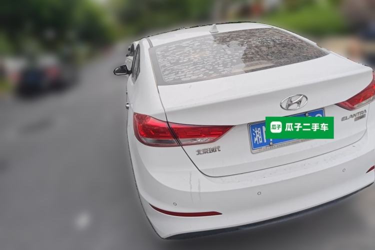 Used Hyundai Elantra (6th Generation / Lingdong) 2019 1.4T Dual-Clutch Xuan Dong · Dynamic Model Rear Left 45 Deg