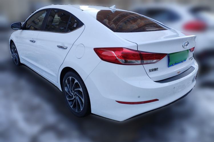 Used Hyundai Elantra (6th Generation / Lingdong) 2019 1.4T Dual-Clutch Xuan Dong · Dynamic Model Rear Left 45 Deg