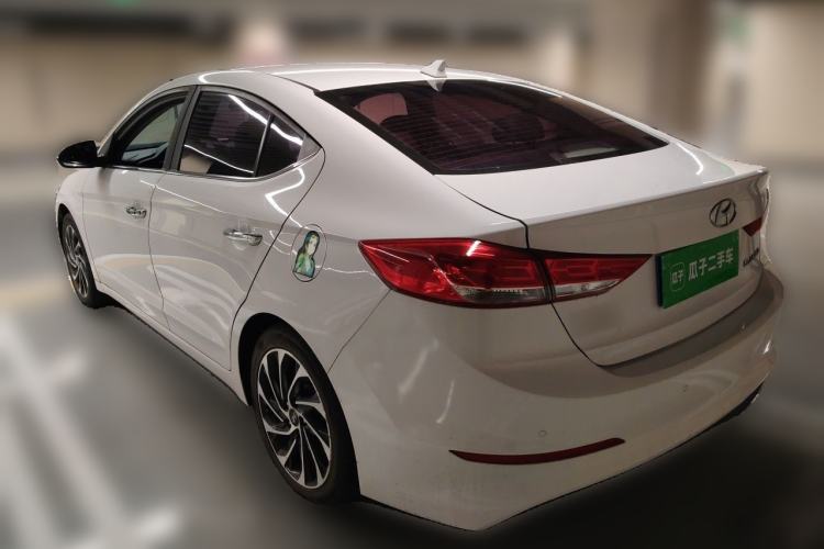 Used Hyundai Elantra (6th Generation / Lingdong) 2019 1.5L CVT ZhiXuan – Elite Version Rear Left 45 Deg