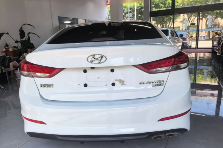 Used Hyundai Elantra (6th Generation / Lingdong) 2019 1.4T Dual-Clutch Xuan Dong · Dynamic Model Rear