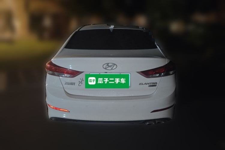Used Hyundai Elantra (6th Generation / Lingdong) 2019 1.4T Dual-Clutch Xuan Dong · Dynamic Model Rear