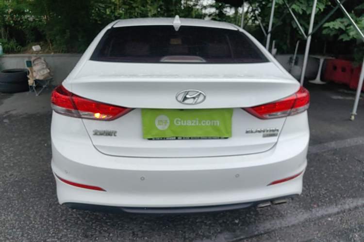 Used Hyundai Elantra (6th Generation / Lingdong) 2019 1.4T Dual-Clutch Xuan Dong · Dynamic Model Rear