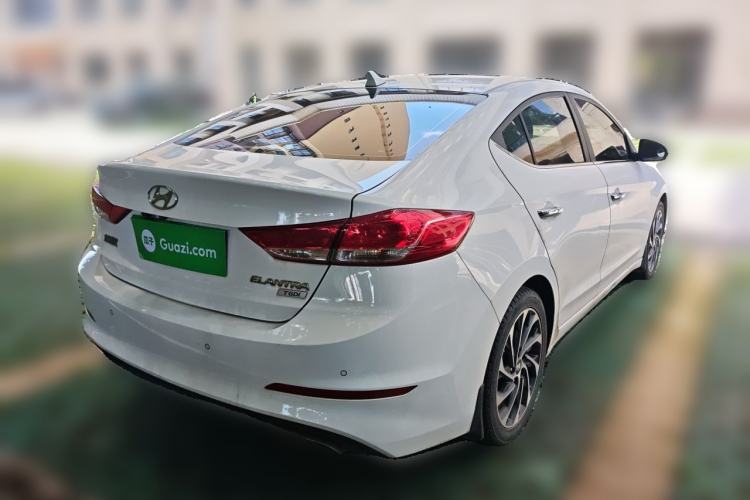 Used Hyundai Elantra (6th Generation / Lingdong) 2019 1.4T Dual-Clutch Xuan Dong · Dynamic Model Rear Right 45 Deg