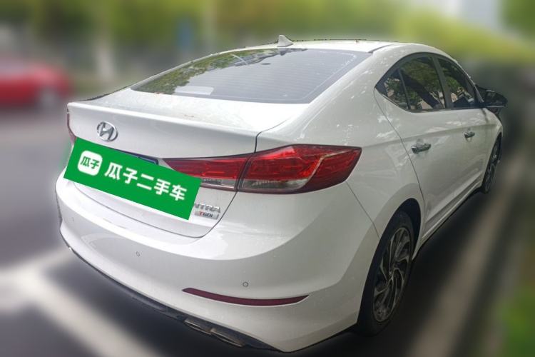 Used Hyundai Elantra (6th Generation / Lingdong) 2019 1.4T Dual-Clutch Xuan Dong · Dynamic Model Rear Right 45 Deg