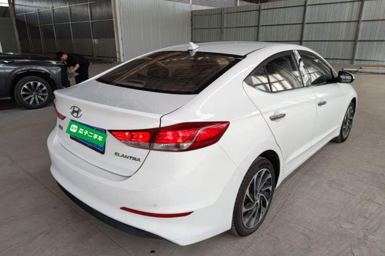 Used Hyundai Elantra (6th Generation / Lingdong) 2019 1.5L CVT ZhiXuan – Elite Version Rear Right 45 Deg