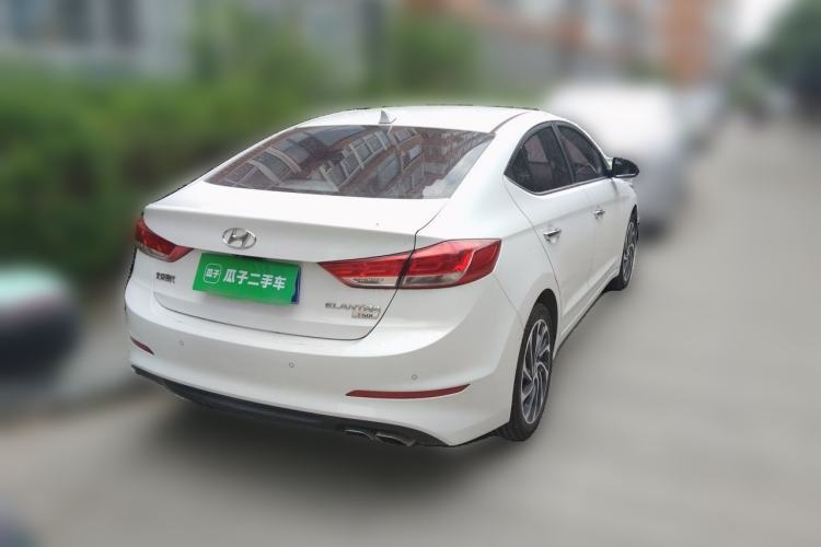 Used Hyundai Elantra (6th Generation / Lingdong) 2019 1.4T Dual-Clutch Xuan Dong · Dynamic Model Rear Right 45 Deg