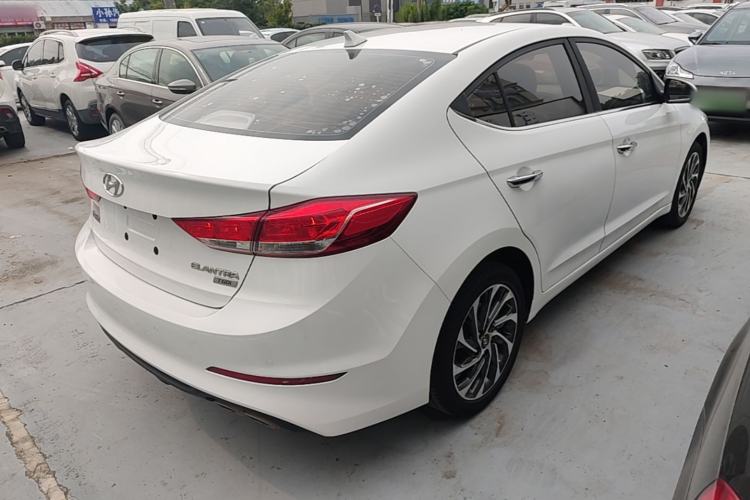 Used Hyundai Elantra (6th Generation / Lingdong) 2019 1.4T Dual-Clutch Xuan Dong · Dynamic Model Rear Right 45 Deg