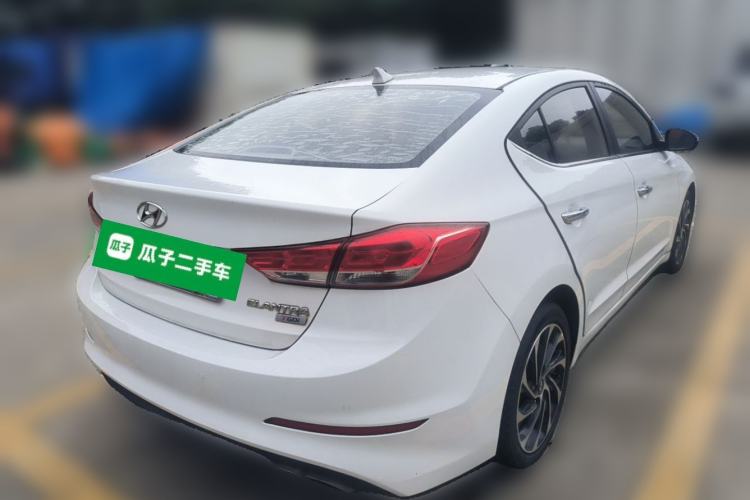 Used Hyundai Elantra (6th Generation / Lingdong) 2019 1.4T Dual-Clutch Xuan Dong · Dynamic Model Rear Right 45 Deg