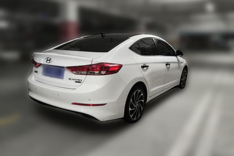 Used Hyundai Elantra (6th Generation / Lingdong) 2019 1.4T Dual-Clutch Xuan Dong · Dynamic Model Rear Right 45 Deg